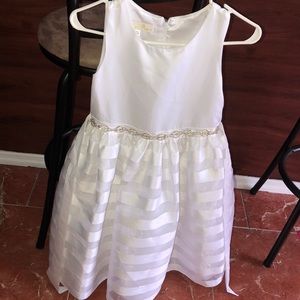 White dress for kids